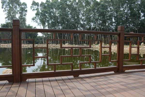 Bamboo- Railing In Hotel