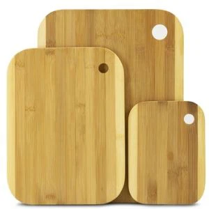 FSC BSCI Anti Bacterial Bamboo lõikelaua komplekt 3